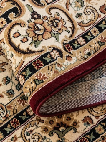 Nouristan Laagpolig tapijt ''Nouristan'' rood/beige