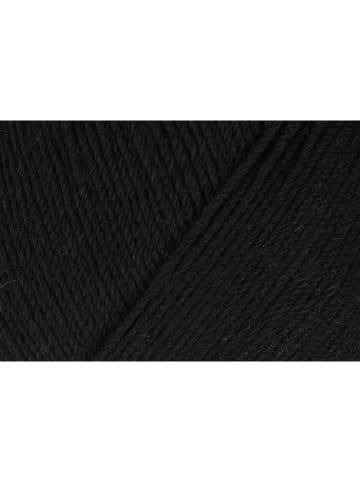Regia 10er-Set: Wollgarne ''4fach Uni'' in Schwarz - 10x 50 g