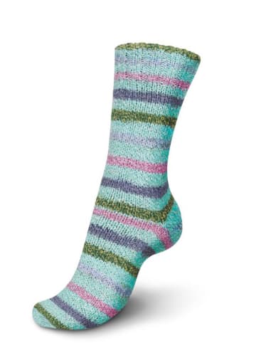 Regia 5er-Set: Mixgarne ''Energy Flow Color'' in Bunt  - 5x 100 g