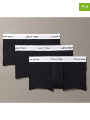CALVIN KLEIN UNDERWEAR Bokserki (3 pary) w kolorze czarnym