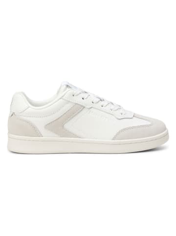 Marc O´Polo Leren sneakers wit/beige