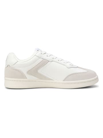 Marc O´Polo Leder-Sneakers in Weiß/ Beige