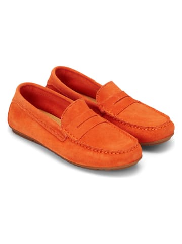 Marc O´Polo Leder-Mokassins in Orange