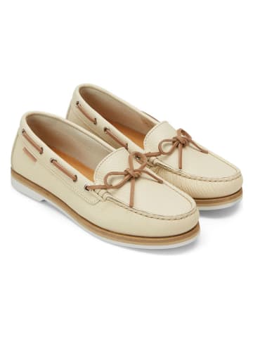 Marc O´Polo Leder-Mokassins in Creme