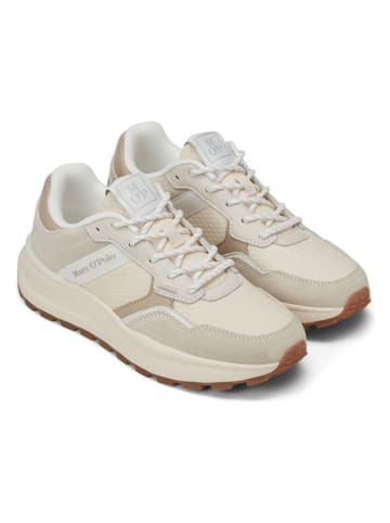 Marc O´Polo Leder-Sneakers in Beige
