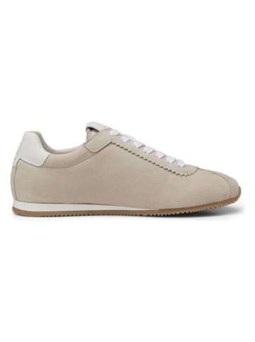 Marc O´Polo Skórzane sneakersy w kolorze beżowym
