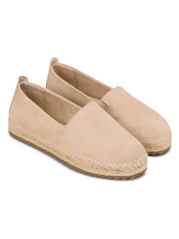 Marc O´Polo Leren espadrilles beige