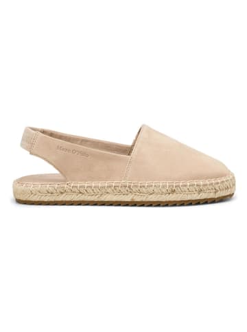 Marc O'Polo Shoes Leder-Espadrilles in Creme