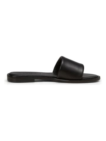 Marc O´Polo Leder-Pantoletten in Schwarz