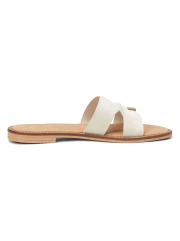 Marc O´Polo Leren slippers crème