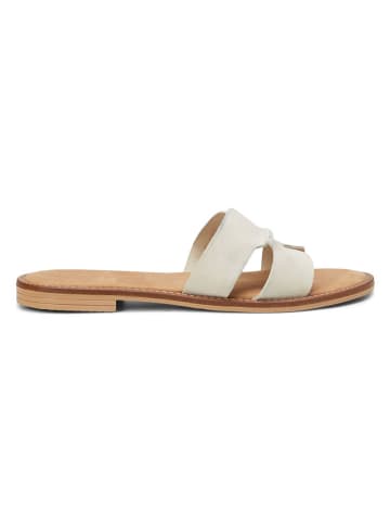 Marc O´Polo Leren slippers crème