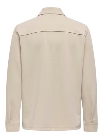 ONLY & SONS Hemdjacke "Newkodyl" in Beige