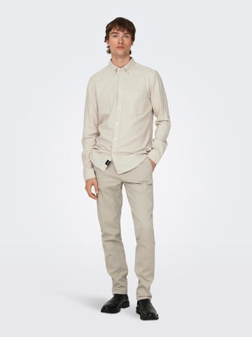 ONLY & SONS Hemd "Gudmund" in Beige