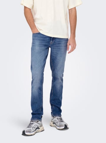 ONLY & SONS Dżinsy "Sloom" - Slim fit - w kolorze niebieskim