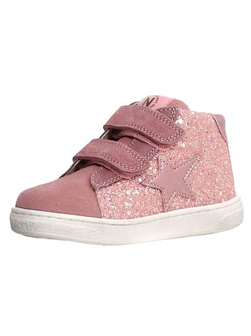 Naturino Leren sneakers "Pinn" lichtroze