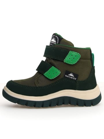 Naturino Winterboots "Pile" kaki/groen