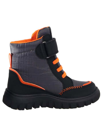 Naturino Winterboots "Drezz" in Schwarz/ Grau/ Orange