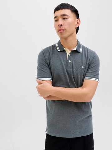 Jack & Jones Koszulka polo "Jjpaulos" w kolorze granatowym
