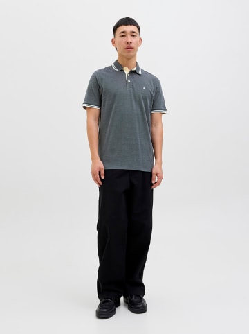 Jack & Jones Koszulka polo "Jjpaulos" w kolorze granatowym