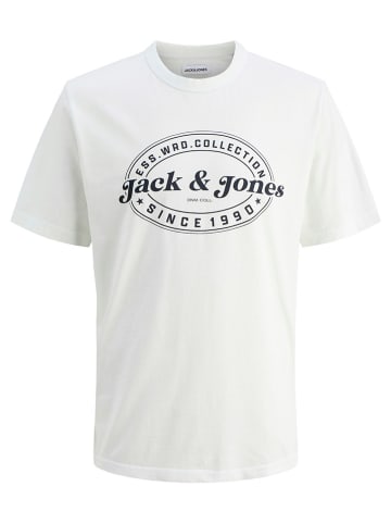 Jack & Jones Koszulka "Jjedover" w kolorze białym