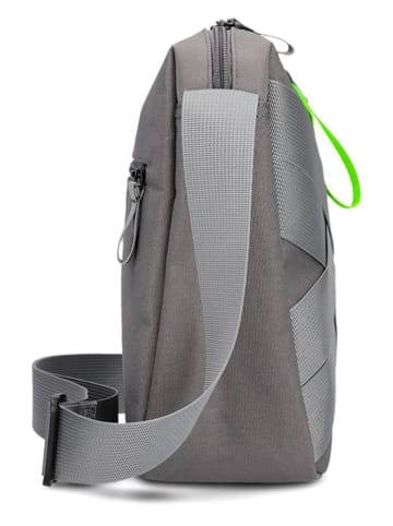 Zwei Umhängetasche in Grau - (B)28 x (H)23 x (T)11 cm