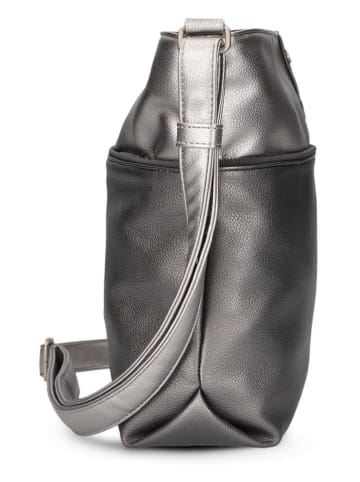 Zwei Umhängetasche in Silber/ Anthrazit - (B)29 x (H)27 x (T)8 cm