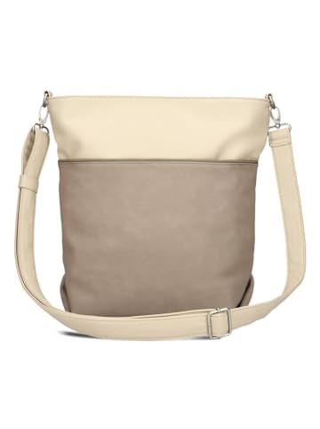 Zwei Umhängetasche in Beige - (B)33 x (H)32 x (T)13 cm