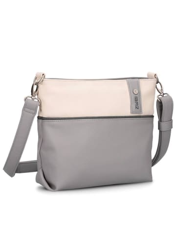 Zwei Umhängetasche in Grau/ Creme - (B)27 x (H)23 x (T)10 cm
