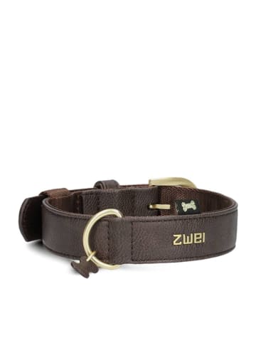 Zwei Halsband in Braun - (L)50 cm