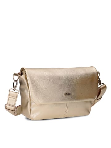 Zwei Schoudertas goudkleurig - (B)33 x (H)19 x (D)10 cm