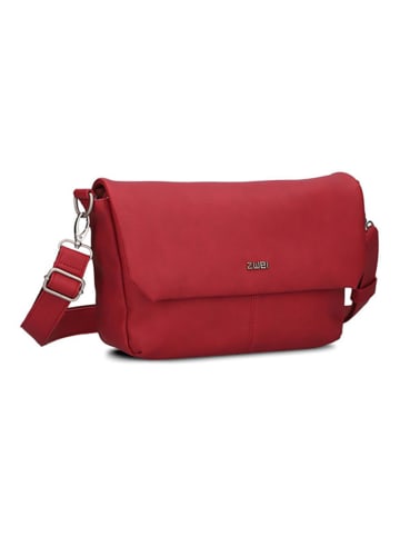 Zwei Torebka w kolorze czerwonym - 33 x 19 x 10 cm