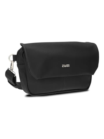 Zwei Schoudertas zwart - (B)25 x (H)15 x (D)8 cm