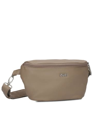 Zwei Brustbeutel in Hellbraun - (B)25 x (H)12 x (T)7 cm