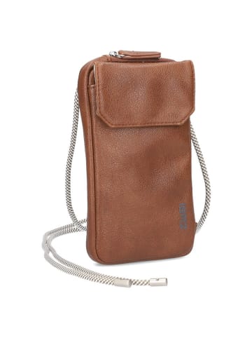 Zwei Handytasche in Hellbraun - (B)10 x (H)19 x (T)3 cm