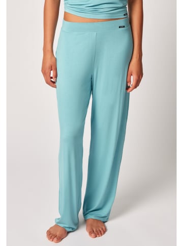 Skiny Pyjama-Hose in Türkis