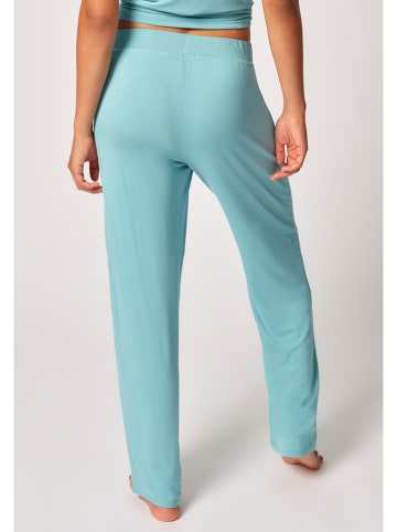 Skiny Pyjama-Hose in Türkis