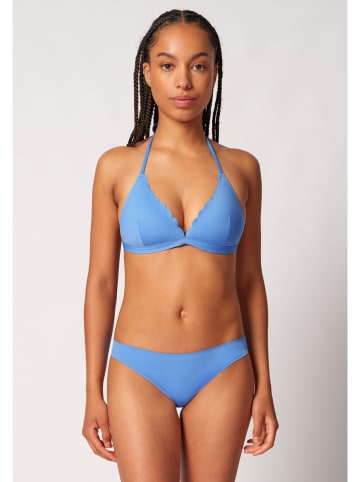 Skiny Biustonosz bikini w kolorze niebieskim