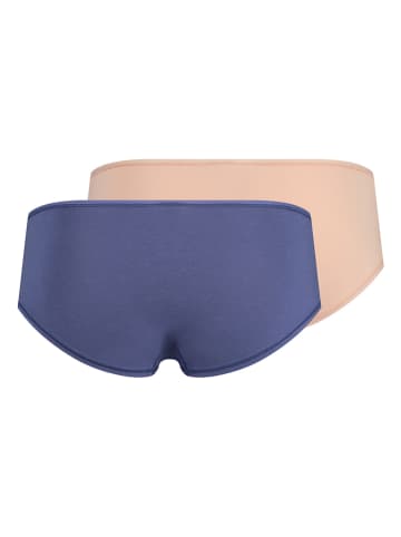 Skiny 2er-Set: Pantys in Blau/ Beige