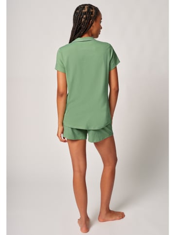 Skiny Pyjama groen
