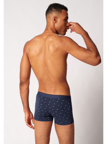 Skiny 2er-Set: Boxershorts in Dunkelblau