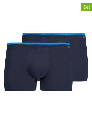 Skiny 2-delige set: boxershorts donkerblauw