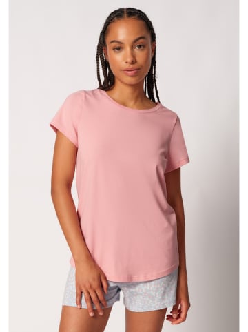 Skiny Pyjama-Oberteil in Rosa