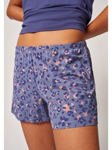 Skiny Pyjama-Hose in Blau