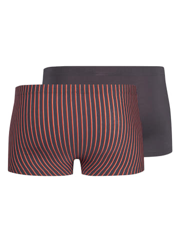 Skiny 2er-Set: Boxershorts in Rot/ Dunkelblau