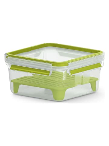 Emsa Sandwichtbox "Clip & Go" in Grün  - 1,3 l