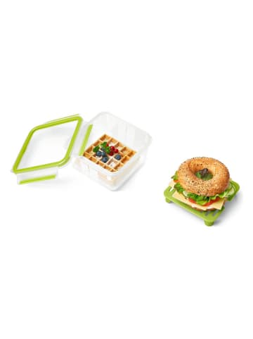 Emsa Sandwichbox "Clip & Go" groen - 1,3 l