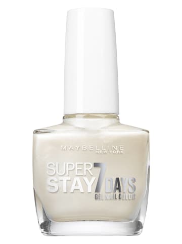 Maybelline New York Nagellack "Super Stay 7 Days - 77 Pearly White", 10 ml