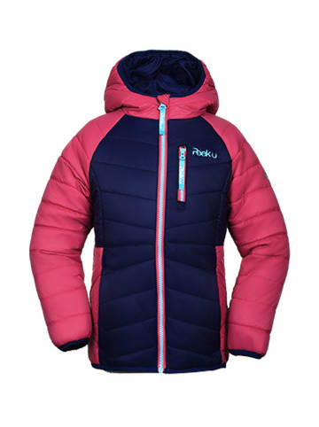 Peek U Ganzjahres-Steppjacke "Cordelia" in Dunkelblau/ Pink