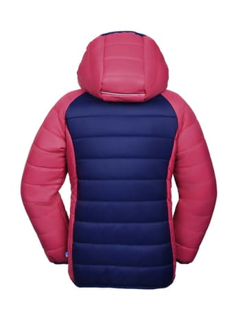 Peek U Ganzjahres-Steppjacke "Cordelia" in Dunkelblau/ Pink