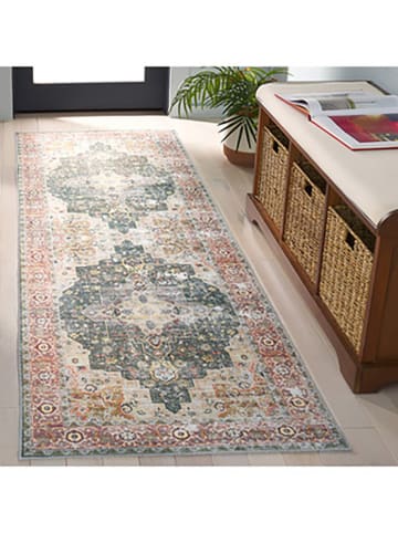 Safavieh Kurzflor-Teppich ''Arizona'' in Grün/ Beige